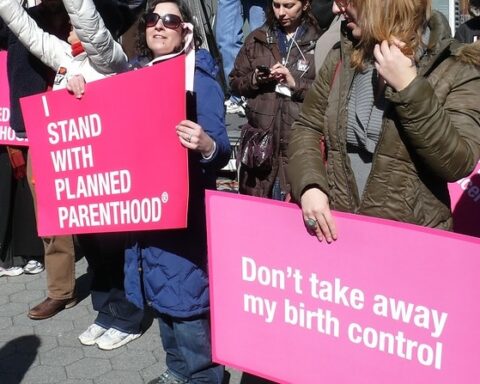 Planned Parenthood protest