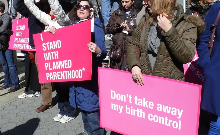 Planned Parenthood protest